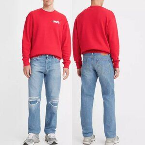 Levi’s Premium 501 ’93 Straight Fit Blue Jeans